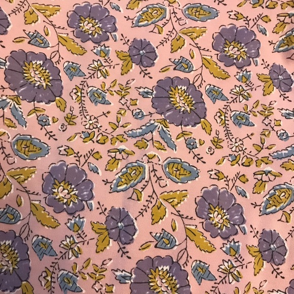 Gymboree Floral Snap Up Pajamas 6-9M - Picture 6 of 8